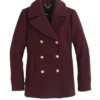 Buy Now Rebecca Herbst TV Series General Hospital Elizabeth Webber Maroon Peacoat For Unisex