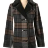 Buy Now Rosalee Calvert TV Series Grimm Season 06 Bree Turner Checked Coat For Unisex