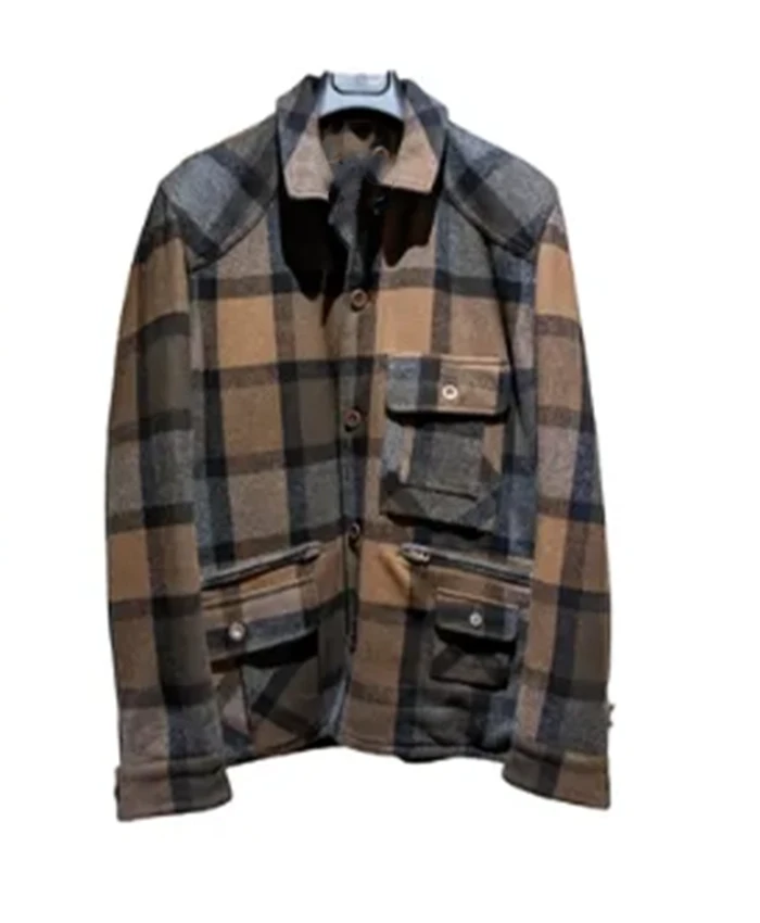 Buy Now Russell Hornsby TV Series Grimm Season 04 Hank Griffin Multicolor Wool Jacket For Unisex