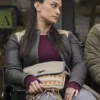 Buy Now Sara Tomko TV Series Resident Alien Asta Twelvetrees Black Leather Jacket For Unisex