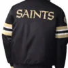 Buy Now Scout I New Orleans Saints Black Letterman Varsity Jacket For Unisex