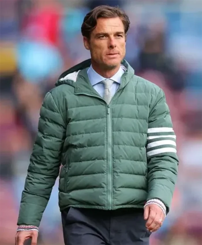 Buy Now Sky Bet Championship 2025 Burnley Scott Green Puffer Hooded Jacket For Unisex