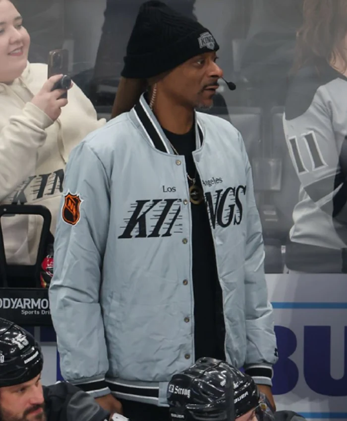 Alternative view of Snoop Dogg Los Angeles Kings Varsity Jacket