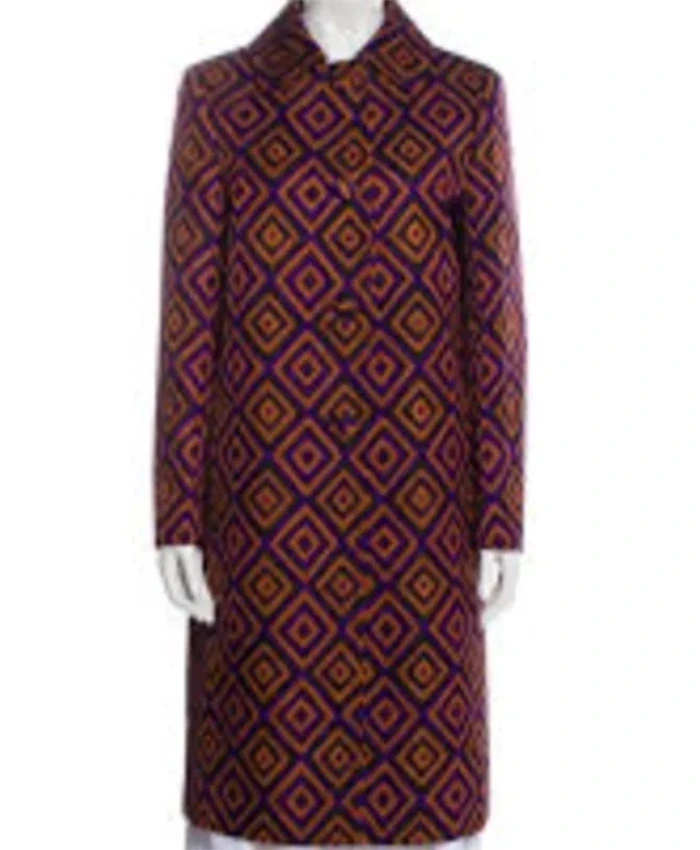 Buy Now Sonja Sohn TV Series Will Trent Season 03 Amanda Cotton Printed Coat For Unisex