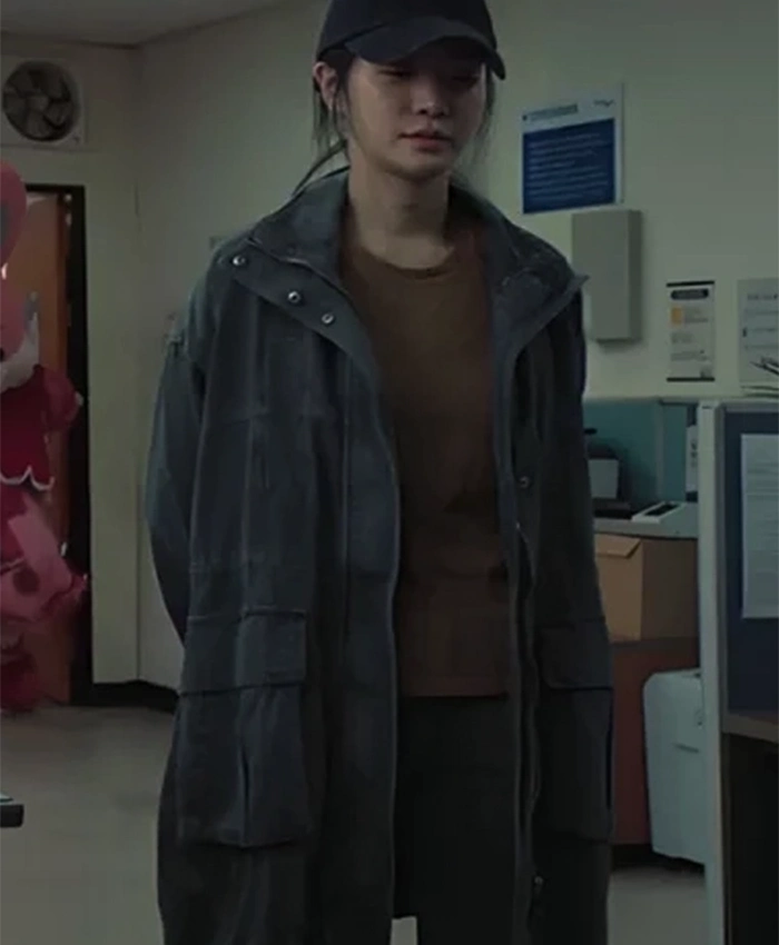 Buy Now Squid Game Season 02 Park Gyuyoung Black Cotton Jacket For Unisex