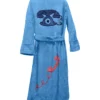 Buy Now Stegaro Blue Telephone Bath Robe For Men And Women