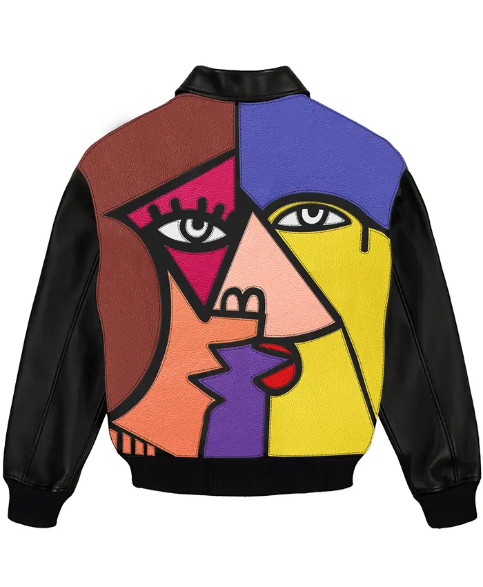 Buy Now Stegaro Cubism Vintage Bomber Jacket For Men And Women