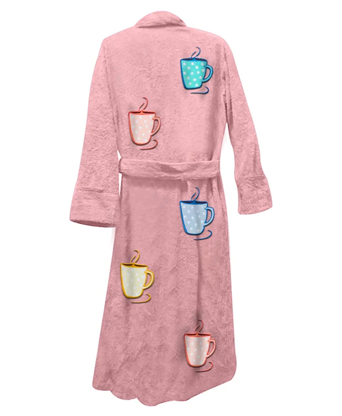 Buy Now Stegaro Cup Light Pink Bath Robe For Men And Women