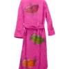 Buy Now Stegaro Dark Pink Bath Robe For Men And Women