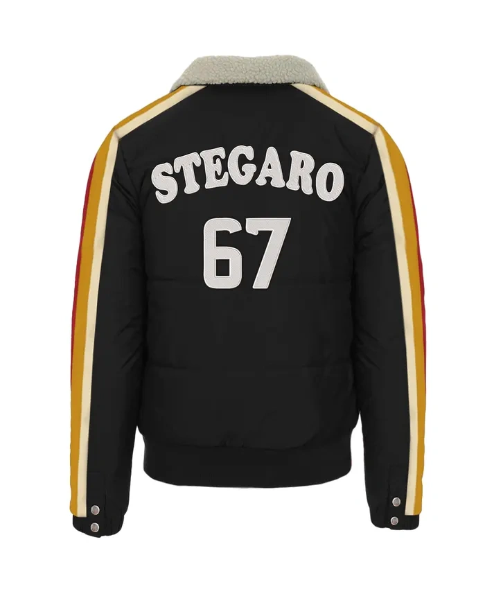 Buy Now Stegaro Fur Black Puffer Jacket For Men And Women