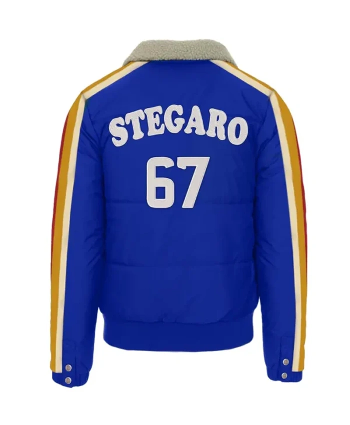 Buy Now Stegaro Fur Blue Puffer Jacket For Men And Women