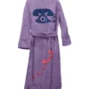 Buy Now Stegaro Purple Telephone Bath Robe For Men And Women