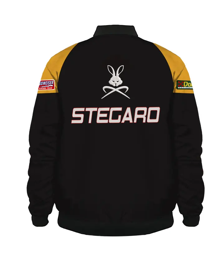 Buy Now Stegaro Racer Black And Yellow Bomber Jacket For Men And Women