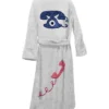 Buy Now Stegaro White Telephone Bath Robe For Men And Women