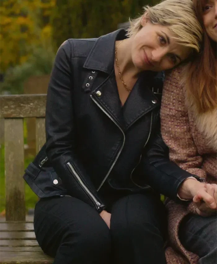Buy Now Susan McIntyre TV Series Toxic Town Season 01 Jodie Whittaker Black Leather Jacket For Unisex 1