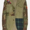 Buy Now TV Series 90 Day The Last Resort Season 02 Green Camo Patch Tartan Jacket For Unisex