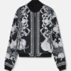 Buy Now TV Series The Equalizer Season 05 Queen Latifah Black And White Printed Bomber Jacket For Unisex