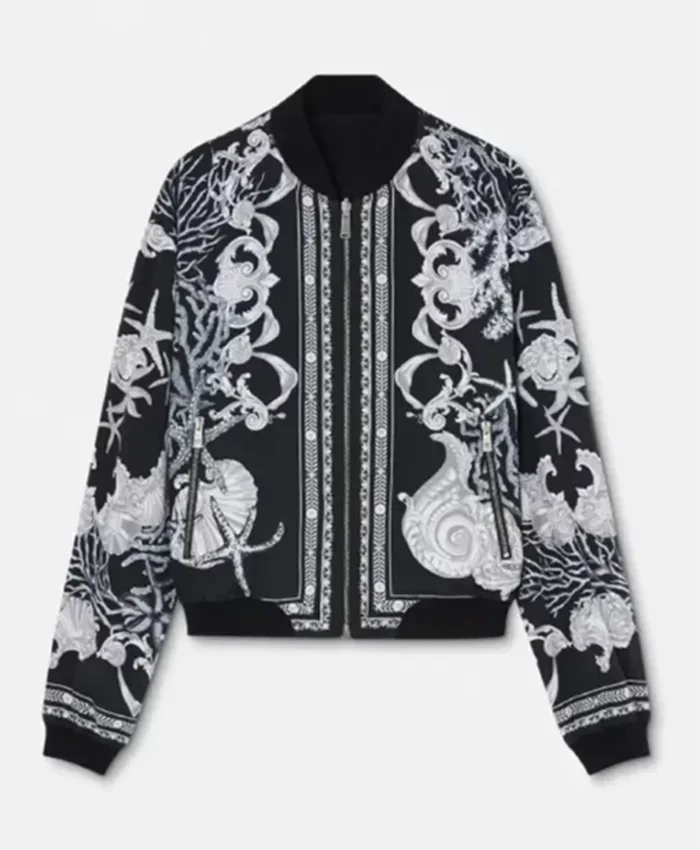 Buy Now TV Series The Equalizer Season 05 Queen Latifah Black And White Printed Bomber Jacket For Unisex