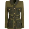 Buy Now TV Series The Traitors US Season 03 Chrishell Stause Green Cotton Jacket For Unisex