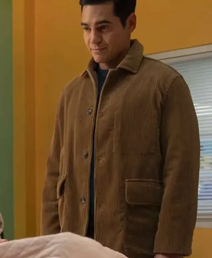 Buy Now TV Series Will Trent Season 03 Ramon Rodriguez Brown Corduroy Jacket For Unisex