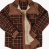 Buy Now Tatanka Means TV Series Ransom Canyon 2025 Jake Longbow Cotton Plaid Jacket For Unisex