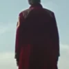 Buy Now The Mule TV Series Foundation Season 03 Pilou Asbaek Embroidered Maroon Coat For Unisex
