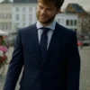Buy Now The Perfect Setting David Elsendoorn Blue Checked Suit For Men And Women