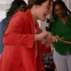 Buy Now The Royal We 2025 Mallory Jansen Red Blazer For Men And Women