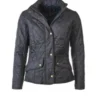 Buy Now Thony De La Rosa TV Series The Cleaning Lady Season 04 Elodie Yung Black Quilted Jacket For Unisex