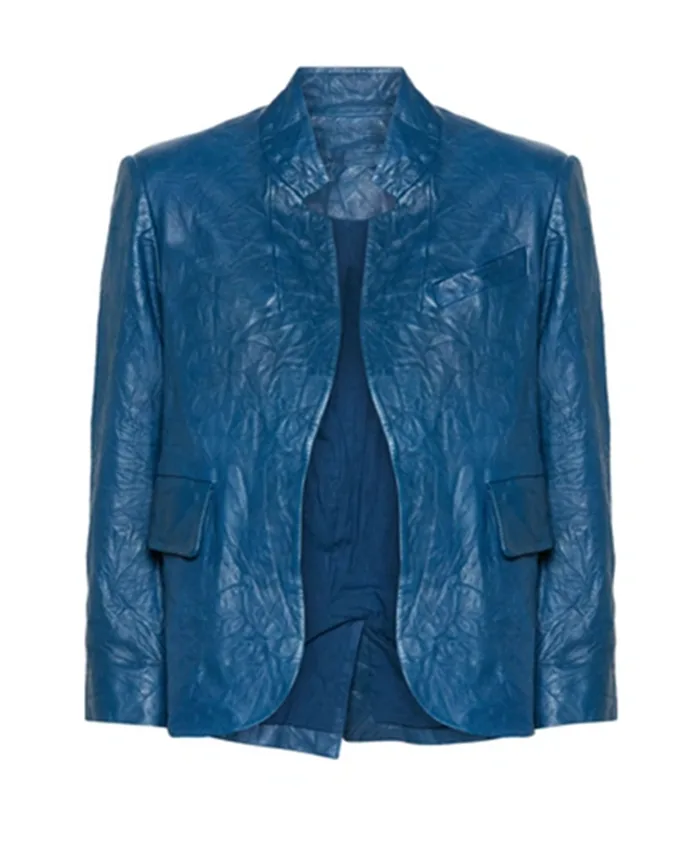 Buy Now Tichina Arnold TV Series The Neighborhood Season 07 Tina Blue Leather Jacket For Unisex
