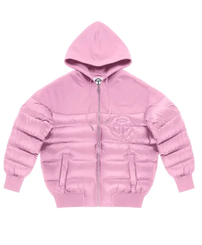 Buy Now Timothee Chalamet Telfar Pink Puffer Coat For Men And Women