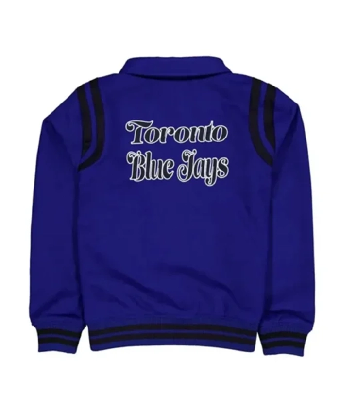 Buy Now Toronto Blue Jays Sport Night Teddy Blue And Black Varsity Jacket For Men And Women