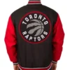 Buy Now Toronto Raptors Black And Red Letterman Varsity Jacket For Men And Women