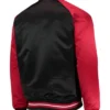 Buy Now Toronto Raptors Hardwood Classics Reload 3.0 Black And Red Varsity Jacket For Unisex