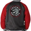 Buy Now Toronto Raptors Lead Off Hitter Red And Black Varsity Jacket For Men And Women