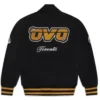 Buy Now Toronto Raptors OVO Black Letterman Varsity Jacket For Men And Women