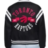 Buy Now Toronto Raptors Printed Logo Black Varsity Jacket For Men And Women