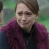 Buy Now Tracey Taylor TV Series Toxic Town Season 01 Aimee Lou Wood Purple Fur Vest For Unisex