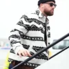 Buy Now Travis Kelce White And Black Maja Jacket For Men And Women