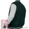 Buy Now Unisex New York Jets Kevin Arnold Green And White Varsity Jacket