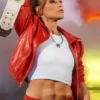 Buy Now WWE Monday Night RAW 2025 Becky Lynch Red Leather Jacket For Unisex