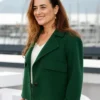 Buy Now Ziva David TV Series NCIS Tony And Ziva 2025 Cote De Pablo Green Wool Jacket For Unisex