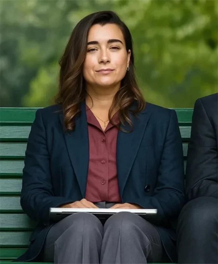 Buy Now Ziva David TV Series NCIS Tony And Ziva Season 01 Cote De Pablo Blue Blazer For Unisex