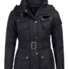 Buy Now Zoe Tapper I Jack Wright Season 01 Georgia Wright Black Quilted Jacket For Unisex