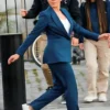 Buy Now Zora Bennett Jurassic World Rebirth 2025 Scarlett Johansson Blue Suit For Unisex