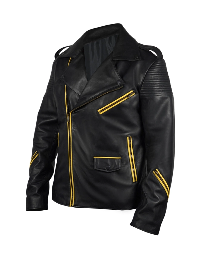 Jack White Halftime Show Leather Jacket - Image 5