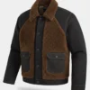 Buy Paneled Canvas Sherpa Fleece Jacket For Men And Women