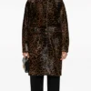 Buy Paris And Nicole The Encore 2024 Nicole Richie Leopard Print Leather Coat For Unisex