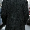Buy Persian Lamb Fur Black Fox Fur Collar Coat For Men And Women