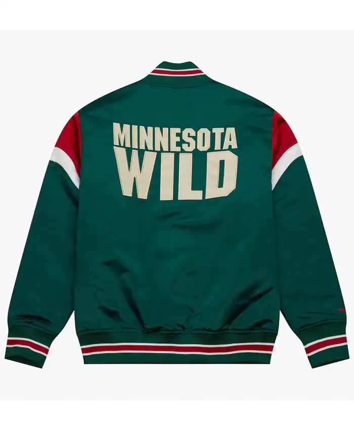 Buy Pike Minnesota Wild Green Letterman Varsity Jacket For Men And Women